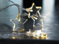 Dekorativní světelný řetěz s hvězdičkami Dekorativní světelný řetěz s hvězdičkami