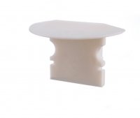 Light Impressions Reprofil koncovka P-ET-02-08 sada 2 ks b�l� 23 mm 978120