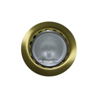 ACA Lighting zapuštěné nábytkové svítidlo 12V G4 matná zlatá BS812GM ACA Lighting zapuštěné nábytkové svítidlo 12V G4 matná zlatá BS812GM