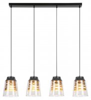 Rabalux závěsné svítidlo Zenaida E27 4x MAX 60W matná černá 3544 Rabalux závěsné svítidlo Zenaida E27 4x MAX 60W matná černá 3544
