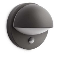 Philips June SV�TIDLO VENKOVN� �ERN� SENZOR 1x12W 230V 16246/93/16