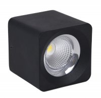 CENTURY Stropn� SV�TIDLO LED QUBE �ERN� 131x131x133mm 25W/230VAC 4000K 2500Lm 45d IP20 CEN QBNE-2513140