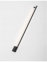 NOVA LUCE nástěnné svítidlo GROPIUS černý hliník LED 15W 230V 3000K IP20 9081900 NOVA LUCE nástěnné svítidlo GROPIUS černý hliník LED 15W 230V 3000K IP20 9081900