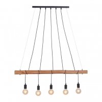 PAUL NEUHAUS Z�v�sn� sv�tidlo, �ern�, 5-ramenn�, modern� LD 15515-18