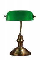 Marksl�jd stoln� lampa Bankers zelen� 42 cm