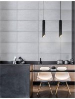 NOVA LUCE z�v�sn� sv�tidlo PERO �ern� hlin�k zvenku zlat� hlin�k uvnit� GU10 1x10W IP20 220-240V bez ��rovky 9184376