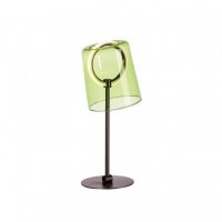 PAUL NEUHAUS LED stoln� lampa zelen� stm�vateln� ���rov�m stm�va�em 3000K PN 4542-43