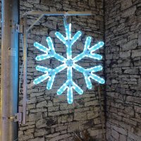 DecoLED LED světelná vločka VII, na sloupy VO 3D tisk, pr. 66 cm, FLASH, ledově bílá, IP67 DecoLED LED světelná vločka VII, na sloupy VO 3D tisk, pr. 66 cm, FLASH, ledově bílá, IP67