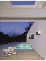 NOVA LUCE venkovn� n�st�nn� sv�tidlo BRIN antracitov� hlin�k �ir� sklo LED 10W 3000K 200-240V 101st. IP65 9160101