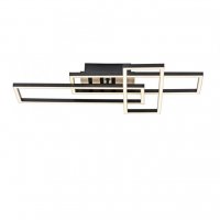 JUST LIGHT LED stropn� sv�tidlo AKUSTIKA, d�evo, p��rodn�, modern� �ern�, oto�n� 3000K