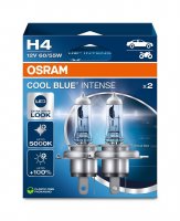 OSRAM H4 12V 60/55W P43t Cool Blue INTENSE NextGen. 5000K +100% Duo 2ks 64193CBN-2HB