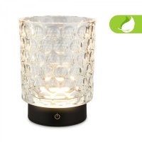 BRILONER Sunora LED stolní lampička bezdrátová IP44, stmívatelné, dotykový vypínač, čirá 7560015 BRILONER Sunora LED stolní lampička bezdrátová IP44, stmívatelné, dotykový vypínač, čirá 7560015