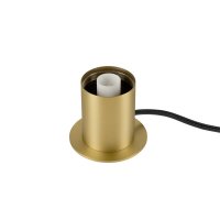 BIG WHITE (SLV) VARYT Stoln� lampa, kulat�, 1x max. 6W, E14, mosazn� 1008112