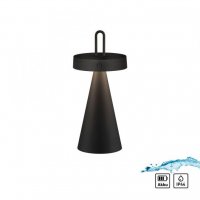 JUST LIGHT LED stolní lampa na baterie černá stmívatelné dotykem IP44 vnitřní i venkovní 2700K LD 19302-18 JUST LIGHT LED stolní lampa na baterie černá stmívatelné dotykem IP44 vnitřní i venkovní 2700K LD 19302-18