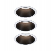 PAULMANN Vestavné svítidlo LED Cole 3x6,5W bílá/černá mat 3-krokové-stmívatelné 2700K teplá bílá 934.02 PAULMANN Vestavné svítidlo LED Cole 3x6,5W bílá/černá mat 3-krokové-stmívatelné 2700K teplá bílá 934.02