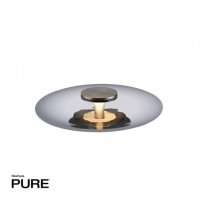 PAUL NEUHAUS LED stoln� lampa PURE Vitrum �ed� dotykov� vyp�na� stm�vateln� kou�ov� sklo 2700K PN 4080-15