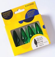 Blistr 4 žárovky Felicia zelená 14V/0,1A Blistr 4 žárovky Felicia zelená 14V/0,1A