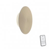 PAUL NEUHAUS LED sv�tidlo na baterie 18cm matn� mosaz s �asova�em USB stm�vateln� 3000K PN 8152-60