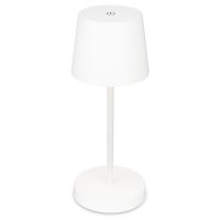 BRILONER LED nab�jec� stoln� lampa 26 cm 2,6W 150lm b�l� IP44 BRILO 7423016