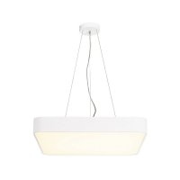 BIG WHITE MEDO 60, stropn� sv�tidlo, LED, 3000K, hranat�, b�l�, 1-10V 1000726