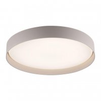 JUST LIGHT Kolekce Sch�ner Wohnen LED stropn� sv�tidlo TAVOLI, p�skov� barva, kruhov� 49cm, CCT, d�lkov� ovlada� 2700-6500K