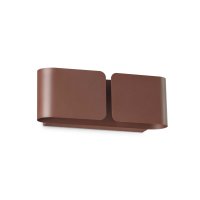 N�st�nn� sv�tidlo Ideal Lux Clip AP2 mini corten 170923 G9 2x40W 25cm rezav�