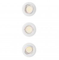 Philips Peridot Rec Kit Rd zapu�t�n� sv�tidlo kulat� 7W, AC 220-240, IP20, (3 ks), b�l�