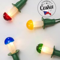 Souprava Muchomůrka barevná TV-12, 12 žárovek 20V/0,1A Souprava Muchomůrka barevná TV-12, 12 žárovek 20V/0,1A