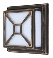 Rabalux venkovn� n�st�nn� sv�tidlo Darius E27 2x MAX 60W antick� zlat� IP54 8190