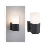 PAULMANN Venkovn� n�st�nn� sv�tidlo Tubs IP44 kruhov� 105x123mm max. 15W 230V �ed� mat kov/um�l� hmota