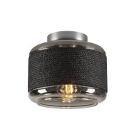 BIG WHITE (SLV) PANTILO ROPE 19 n�st�nn� a stropn� p�isazen� sv�tidlo, cylindrick�, 1x max. 15 W E27, st��brn� 1007593