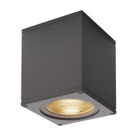 BIG WHITE BIG THEO WALL, venkovn� n�st�nn� sv�tidlo, Flood down, LED, 3000K, antracit, �/V/H 13/14/13,5 cm 234525