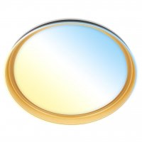 BRILONER Gima stropn� sv�tidlo pr.51 cm - 48W, 5200lm, LED, stm�vateln�, d�lkov� ovlada�, CCT, �ern�/zlat� 3943015