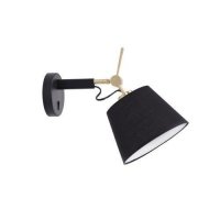 AZzardo AZ4185 nástěnné svítidlo Zyta Wall XS GO ZFBK černá/zlatá AZzardo AZ4185 nástěnné svítidlo Zyta Wall XS GO ZFBK černá/zlatá