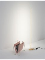 NOVA LUCE stojac� lampa RACCIO zlat� kov a akryl LED 17.3W 230V 3000K IP20 9180726