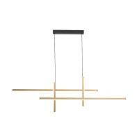 ZUMALINE 22008P-BK/GD EDGE závěsné svítidlo černá-zlatá ZUMALINE 22008P-BK/GD EDGE závěsné svítidlo černá-zlatá