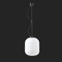 OSMONT TAN67804 TANIA L1 z�v�sn� sklen�n� sv�tidlo �ern� / b�l� IP40 4000 K 27W LED