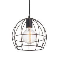 ACA Lighting Vintage závěsné svítidlo KS202925BK ACA Lighting Vintage závěsné svítidlo KS202925BK