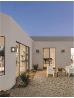 NOVA LUCE venkovn� n�st�nn� sv�tidlo CASTRO �ed� p�skovec a akryl E27 1x12W bez ��rovky 100-240V IP65 9762161