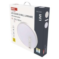 EMOS LED svítidlo LIVI 50 cm, 45 W, teplá-studená bílá, stmívatelné s ovladačem ZM5163 EMOS LED svítidlo LIVI 50 cm, 45 W, teplá-studená bílá, stmívatelné s ovladačem ZM5163