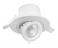 CENTURY LED SPOT REGIA ZAPU�T�N� V�KLOPN� 90mm 8W 3000K Ra95 710Lm 38d DIMM IP20 CEN RGOD-089030