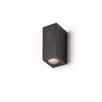 RENDL KUBI II antracitová 230V LED 2x3W 56° IP54 3000K R12028 RENDL KUBI II antracitová 230V LED 2x3W 56° IP54 3000K R12028