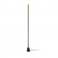 WiZ Floor LED stojac� lampa, 2700-5500K, 1,4m, nastaviteln� barva sv�tla, �ern�, RGB