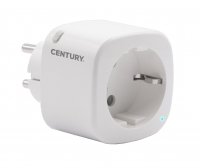 CENTURY Zástrčka-Zásuvka SMART 16A-220-240V-IP20 ovládaná SMARTPHONEM přes WIFI nebo hlasem. Možnost zapnutí nebo vypnutí spotřebičů. Tuya WiFi CENTURY Zástrčka-Zásuvka SMART 16A-220-240V-IP20 ovládaná SMARTPHONEM přes WIFI nebo hlasem. Možnost zapnutí nebo vypnutí spotřebičů. Tuya WiFi