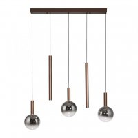 PAUL NEUHAUS LED z�v�sn� sv�tidlo BOWL, hn�d�,5-ramenn� line�rn� SimplyDim 2700K