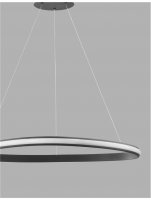 NOVA LUCE závěsné svítidlo ARIES černý hliník a akryl LED 32W 230V 3000K IP20 stmívatelné 9357064 NOVA LUCE závěsné svítidlo ARIES černý hliník a akryl LED 32W 230V 3000K IP20 stmívatelné 9357064