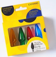 Blistr 4 žárovky Felicia barevná 14V/0,1A Blistr 4 žárovky Felicia barevná 14V/0,1A