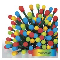EMOS LED v�no�n� cherry �et�z - kuli�ky, 30 m, venkovn� i vnit�n�, multicolor, programy,�asova� D5AM24