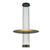 ACA Lighting z�v�sn� sv�tidlo LED 18W 3000K 1260lm ELIA �ern� kov IP20 D60XH104CM YL1691LEDPBK