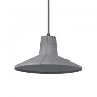 LEDVANCE z�v�sn� sv�tidlo Concrete Sala E27 tmav� �ed� 4058075838284